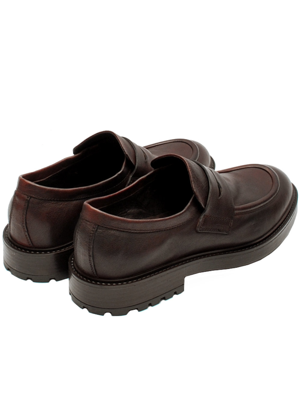 Mocassino Uomo 13 Vestreet 11803 Moka in Bufalo - Comfort & Vestibilità Made in Italy
