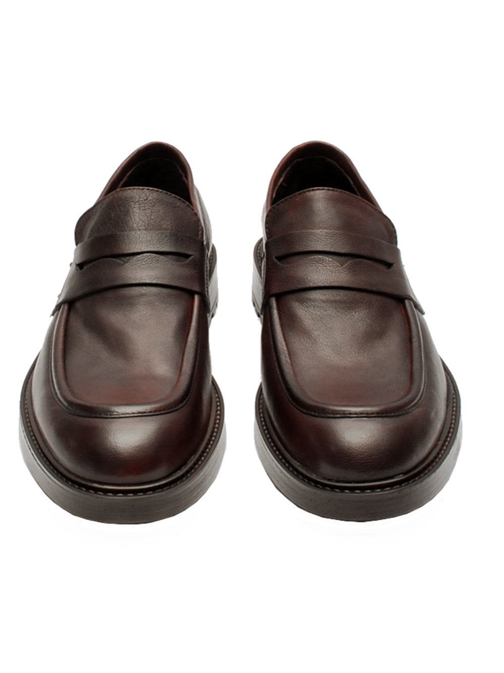 Mocassino Uomo 13 Vestreet 11803 Moka in Bufalo - Comfort & Vestibilità Made in Italy