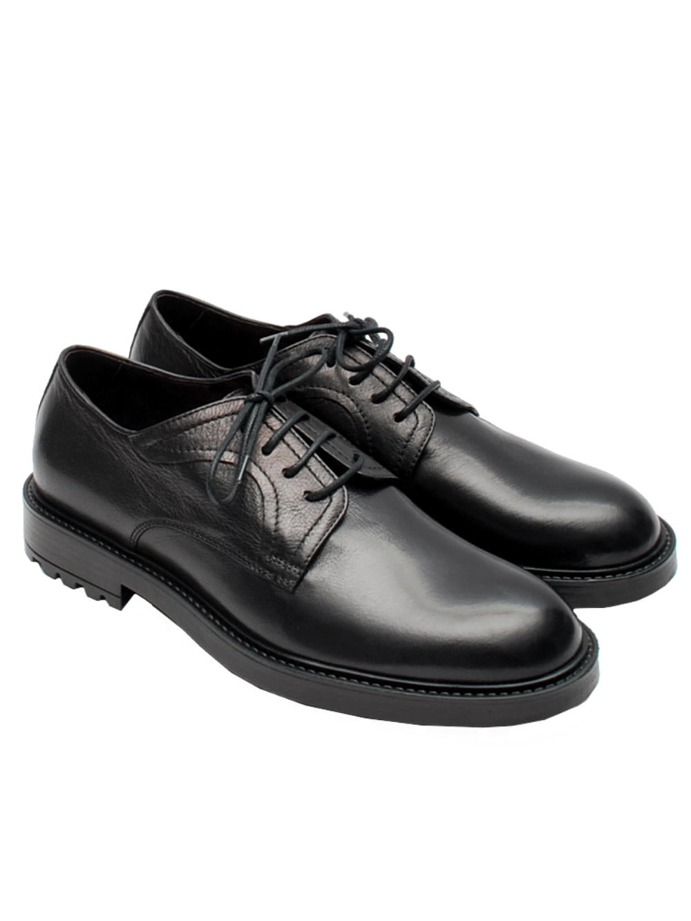 Scarpe Uomo 13 Vestreet 11805 Nero in Bufalo - L'Eleganza Made in Italy