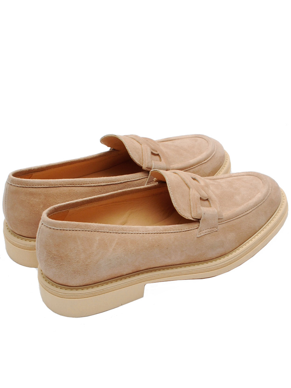 Mocassini Donna 13Vestreet 292 Camoscio Biscotto Pe25 - Calzature Nucca