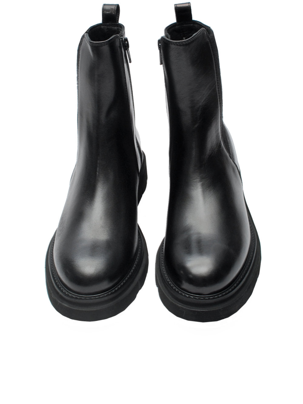 Tronchetto Donna 13 Vestreet 420 Nero in Nappa - Ai25 Calzature Nucca