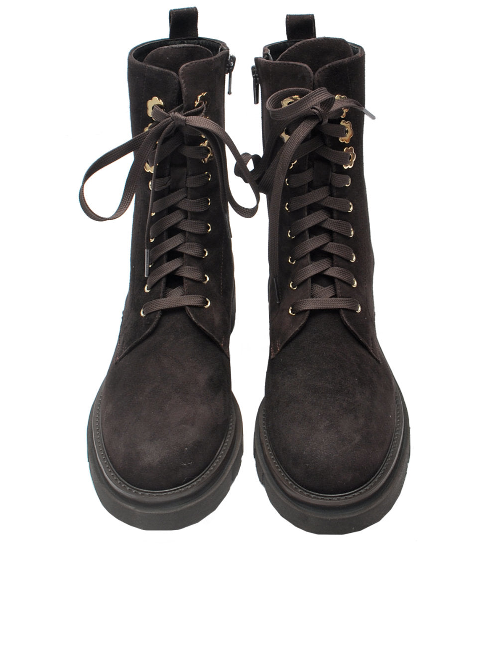 Anfibio Donna 13 Vestreet 574 Camoscio Testa Moro - Ai25 Calzature Nucca
