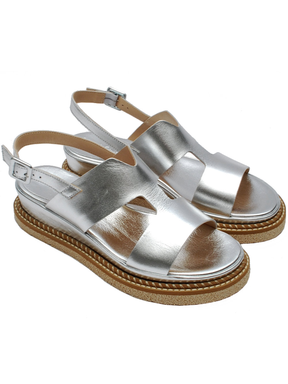 Sandali 13 Vestreet 059 Argento Pe25: Essenzialità luminosa per un look moderno