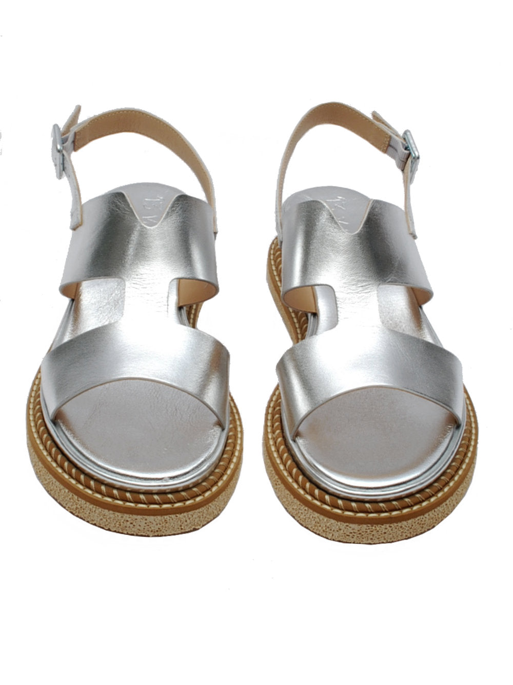 Sandali 13 Vestreet 059 Argento Pe25: Essenzialità luminosa per un look moderno