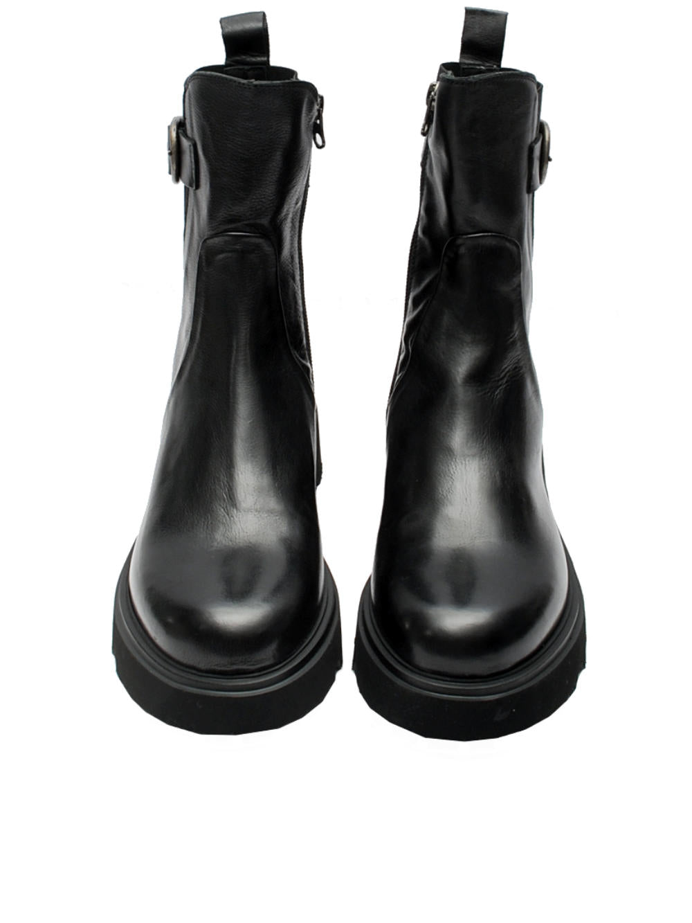Tronchetto 13 Vestreet 89404 Nero in Nappa - Comfort & Adattabilità Made in Italy