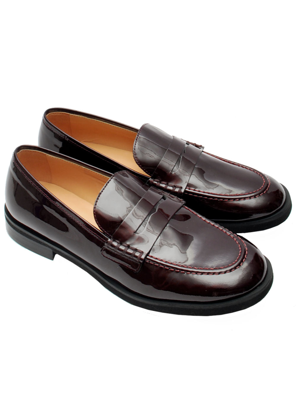 Mocassino Donna 13 Vestreet 173 - Vernice Vino Ai26