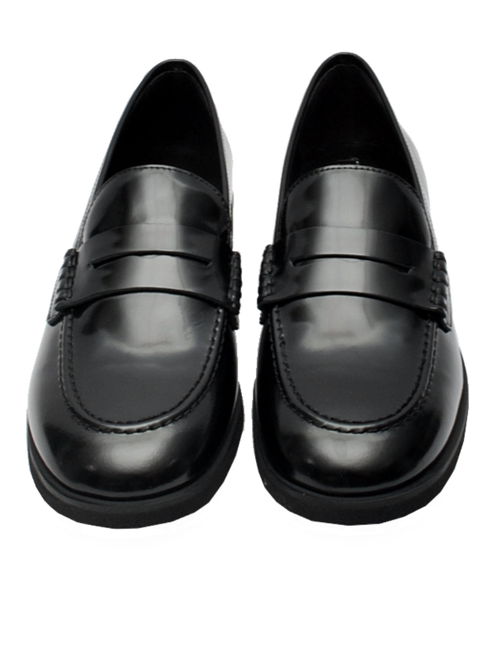 Mocassino Donna 13 Vestreet 173 - Vitello Spazzolato Nero Ai26