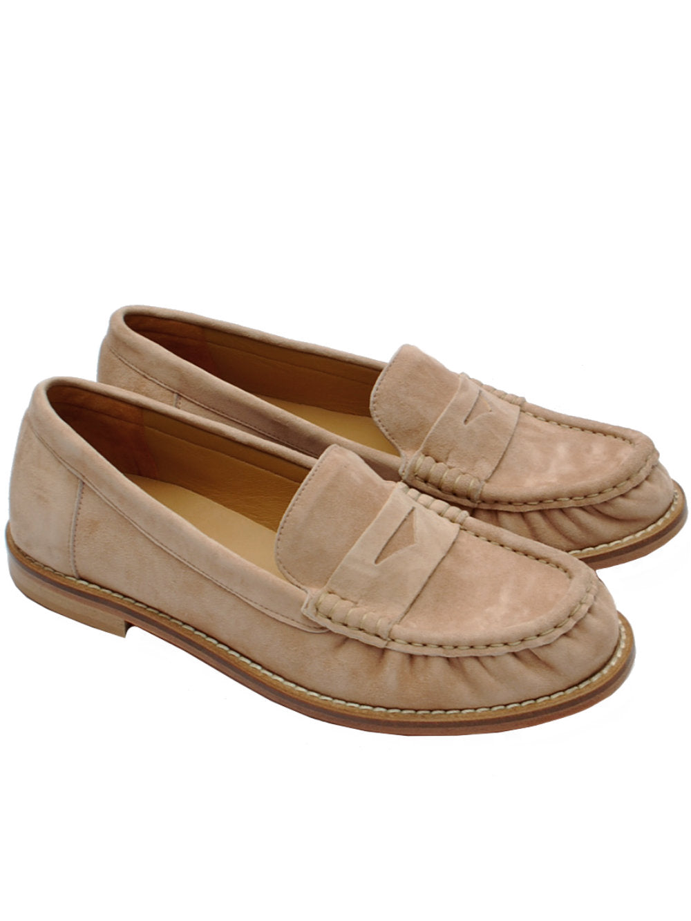Mocassino Donna 13 Vestreet 639 - Camoscio Sabbia Pe26