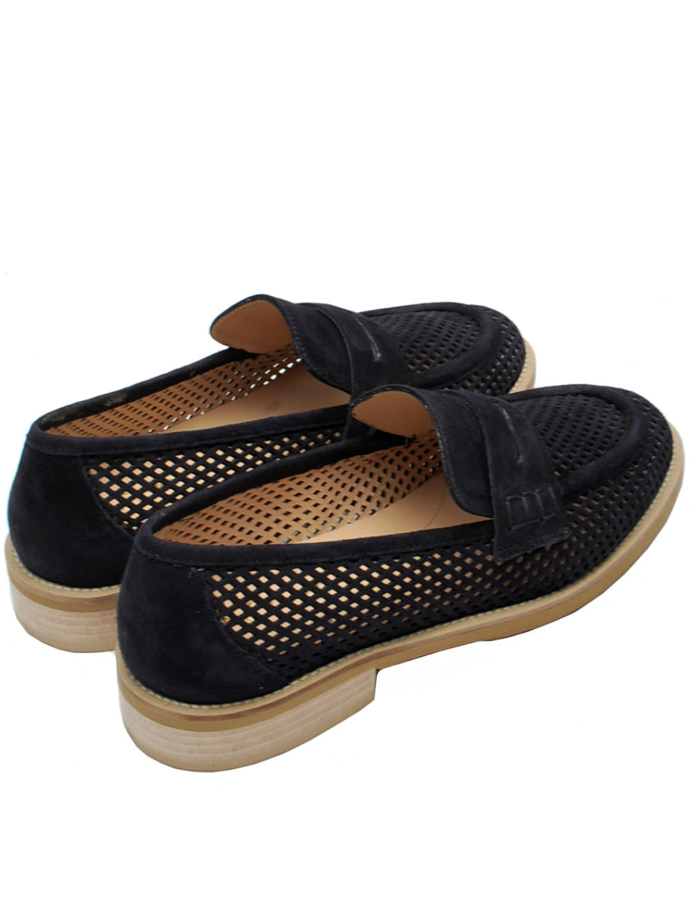 Mocassino Donna 13 Vestreet 826 - Camoscio Blu Pe26