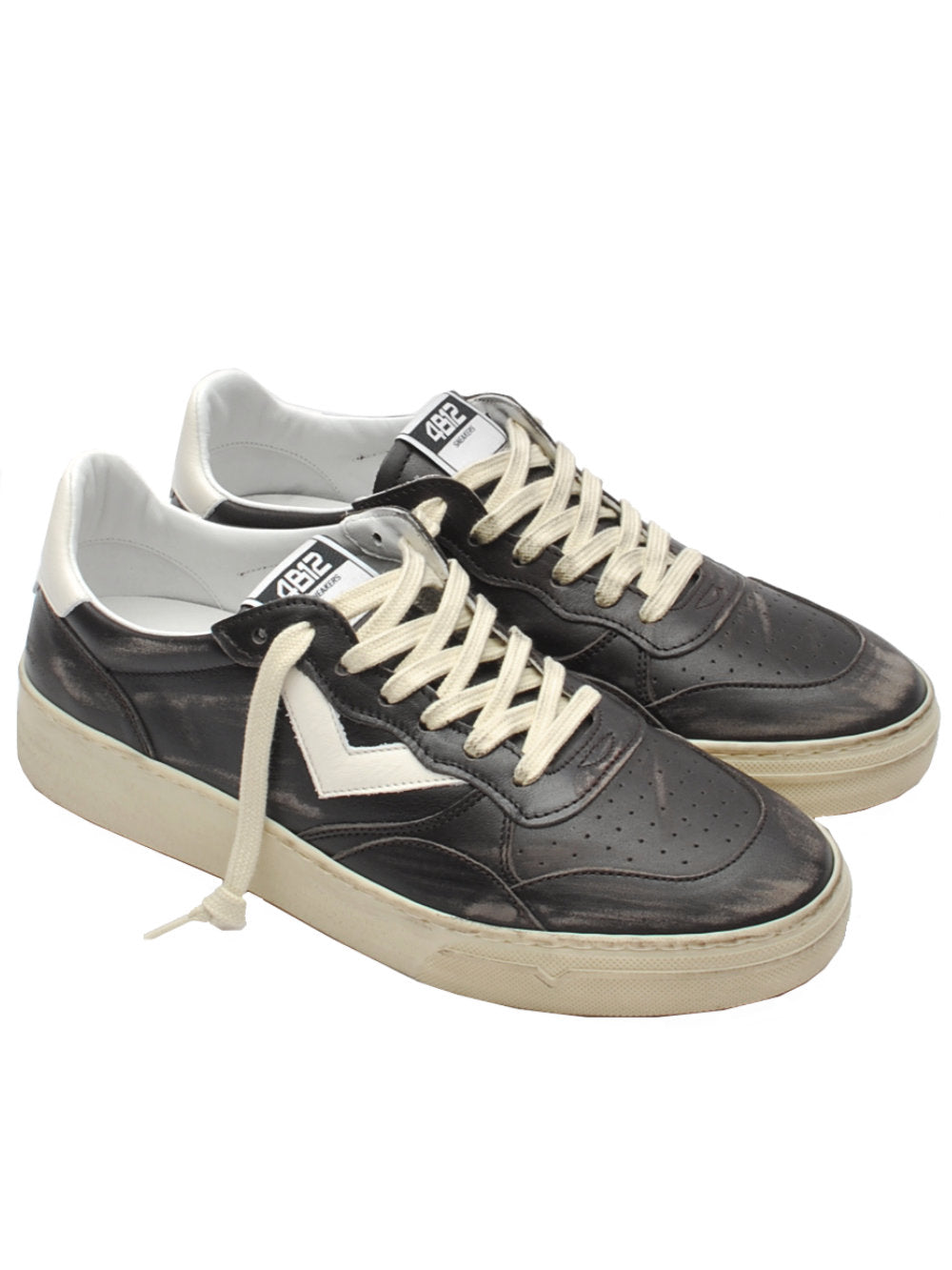Sneakers Uomo 4B12 Hyper U122 Ebony Ai25 - Calzature Nucca (Copia)