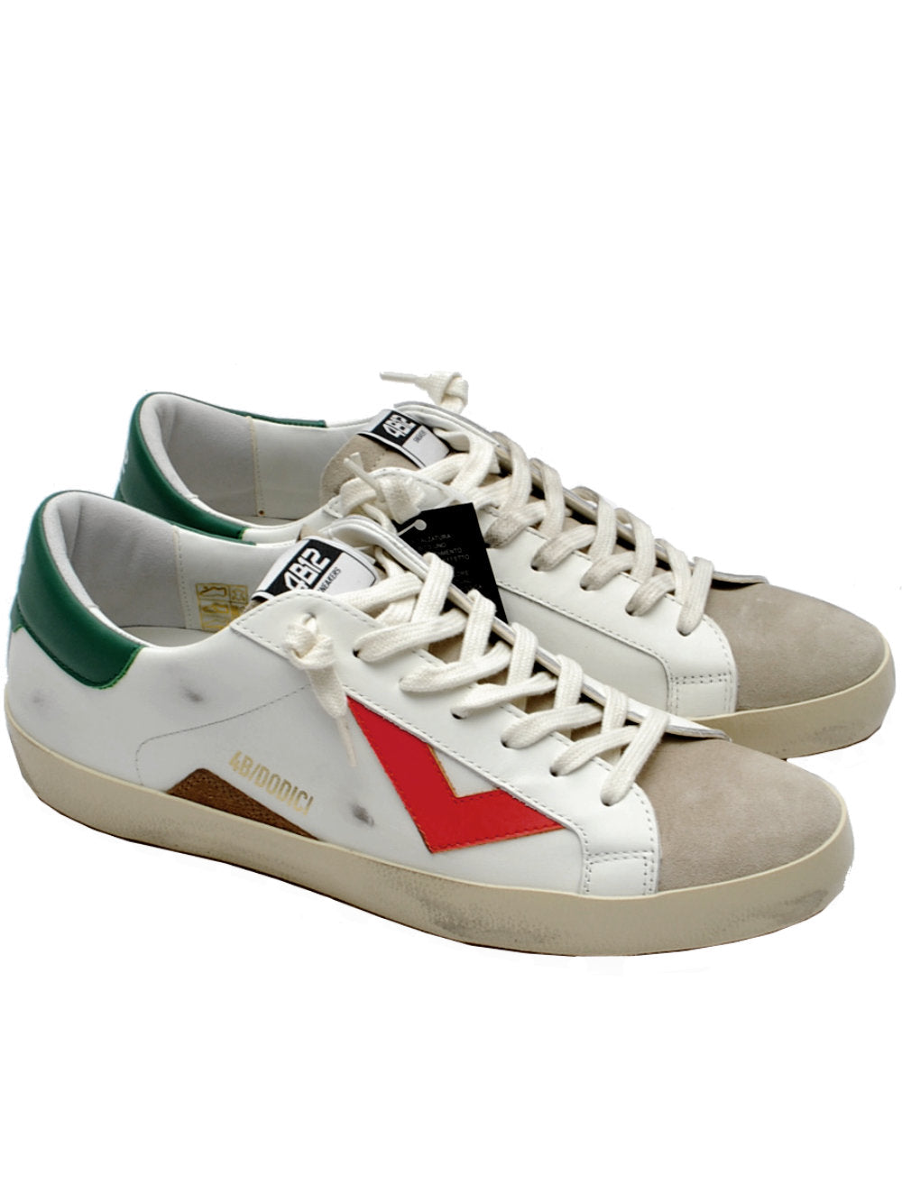 Sneakers Uomo 4B12 Suprime u200 offwhite-corda pe25 - Calzature Nucca