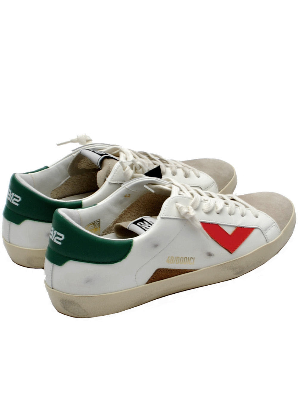 Sneakers Uomo 4B12 Suprime u200 offwhite-corda pe25 - Calzature Nucca
