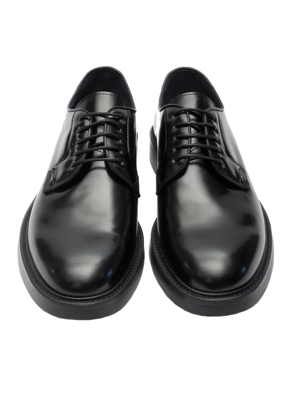 Artisti e artigiani derby liscio nero 11531 ai25 - Calzature Nucca