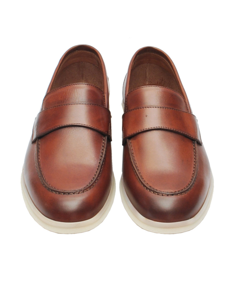 Artisti e artigiani mocassino 11210 brandy pe23