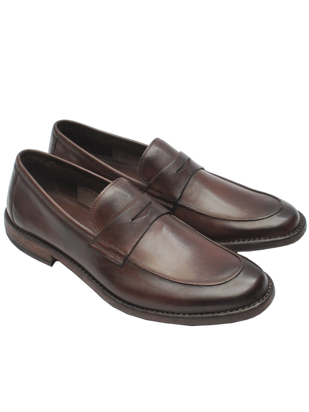 Mocassini Uomo Artisti e Artigiani 11958 Bufalo T.moro Pe25 - Calzature Nucca
