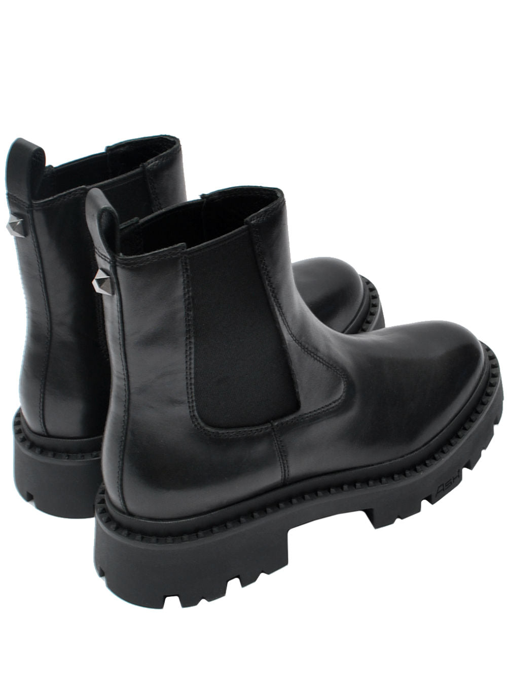 Ash tronchetto con elastici Genesis Stud Black ai23