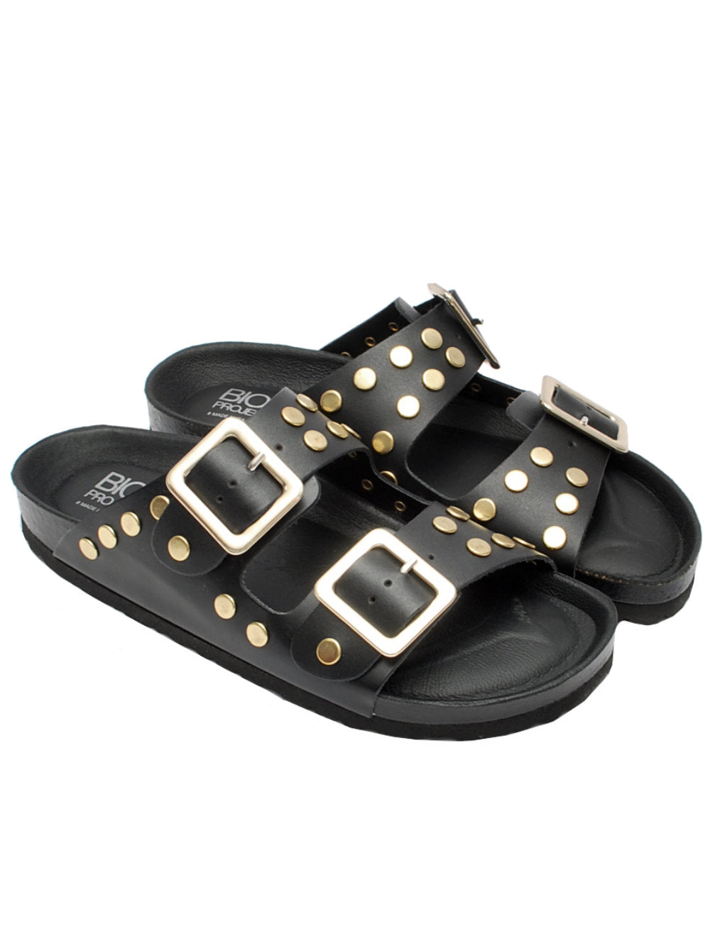 Ciabatte Biolab Bottom Grace Vitello Nero Pe26