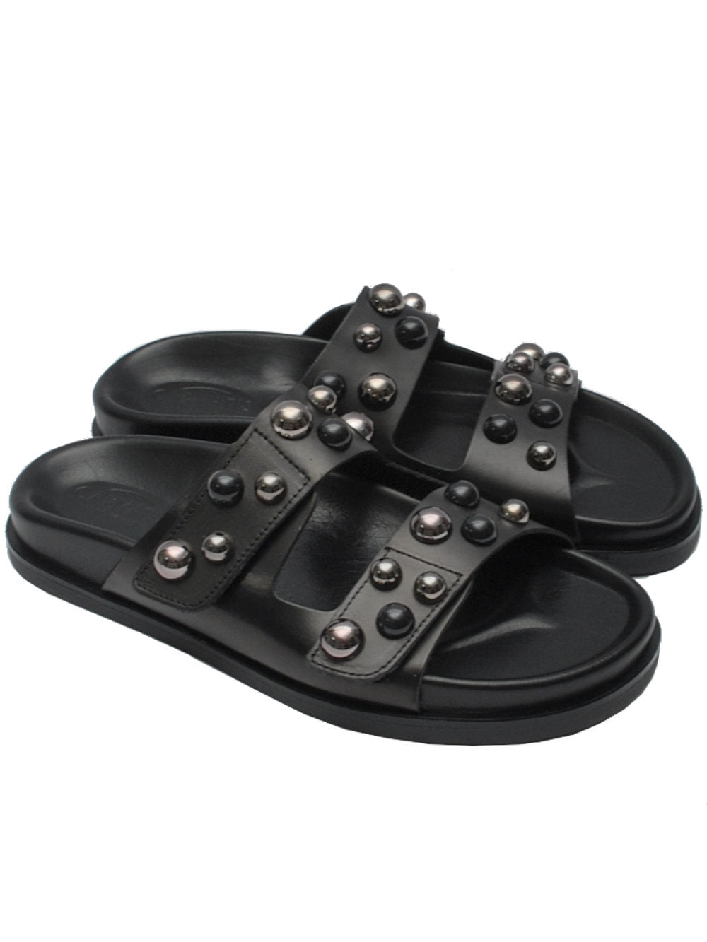 Ciabatte Caryatis 68046 Black Pe25: Stile greco e comfort moderno