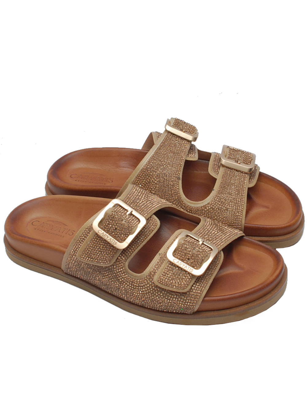 Ciabatte Caryatis 68070 Camel Pe25: Super Glamour per le tue serate!