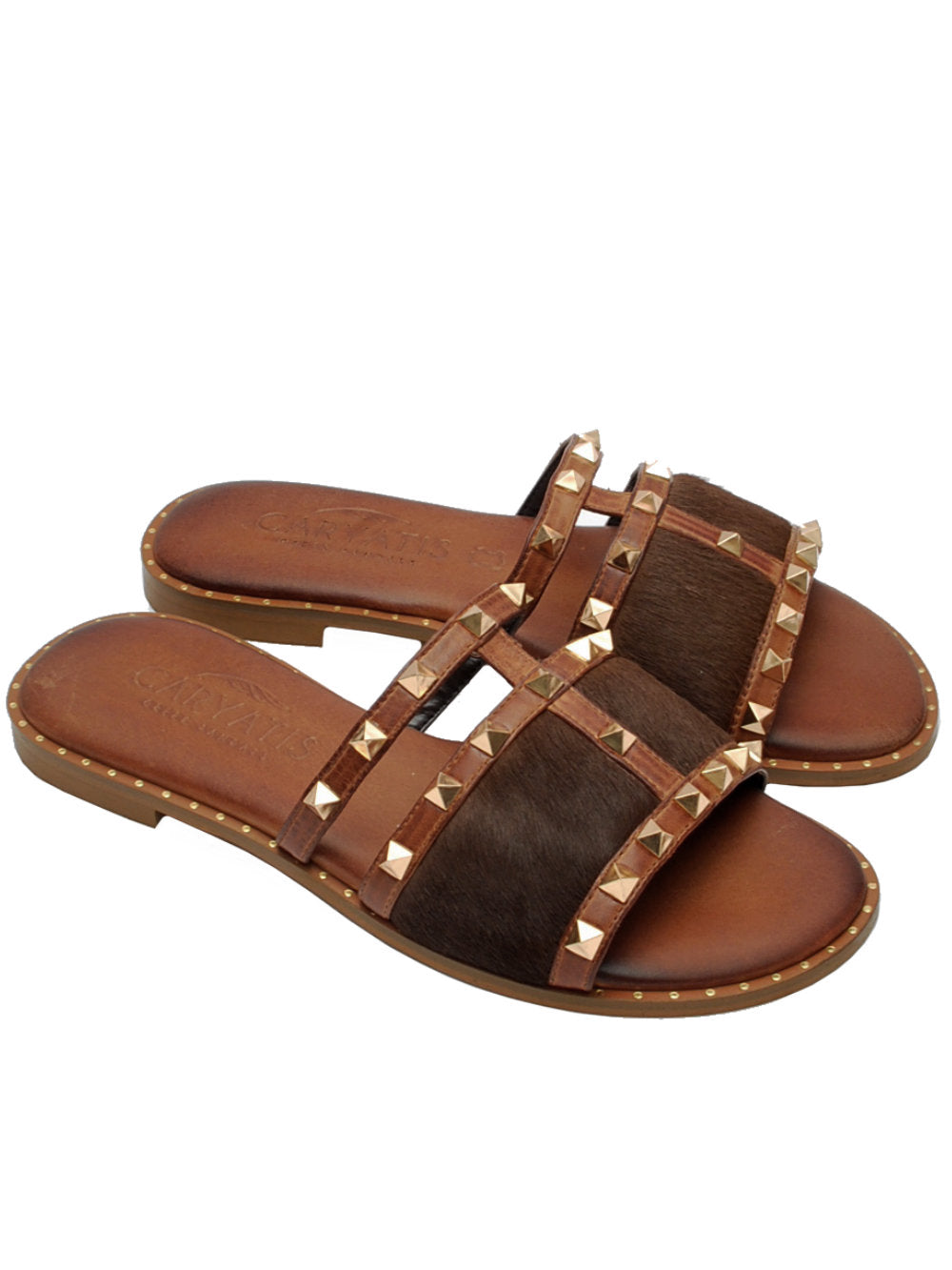 Ciabattine Caryatis Cassandra 62111 Brown Pe26