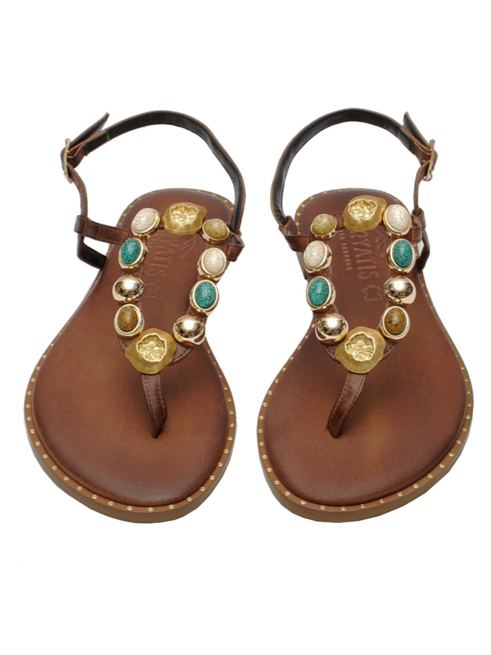 Sandalo Caryatis Zefi 62140 Brown Pe26