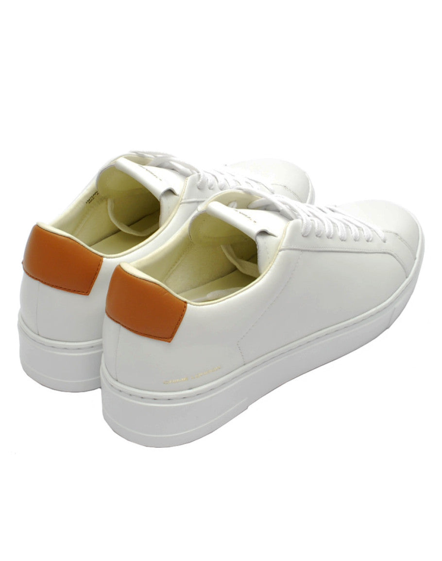 CRIME LONDON WHITE-LEATHER EXTRALIGHT SNEAKER 13472 PE23