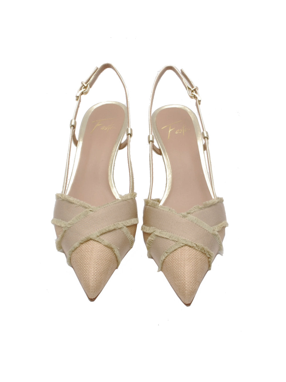 Slingback Donna Festa Leonias Farro Lino Pe26