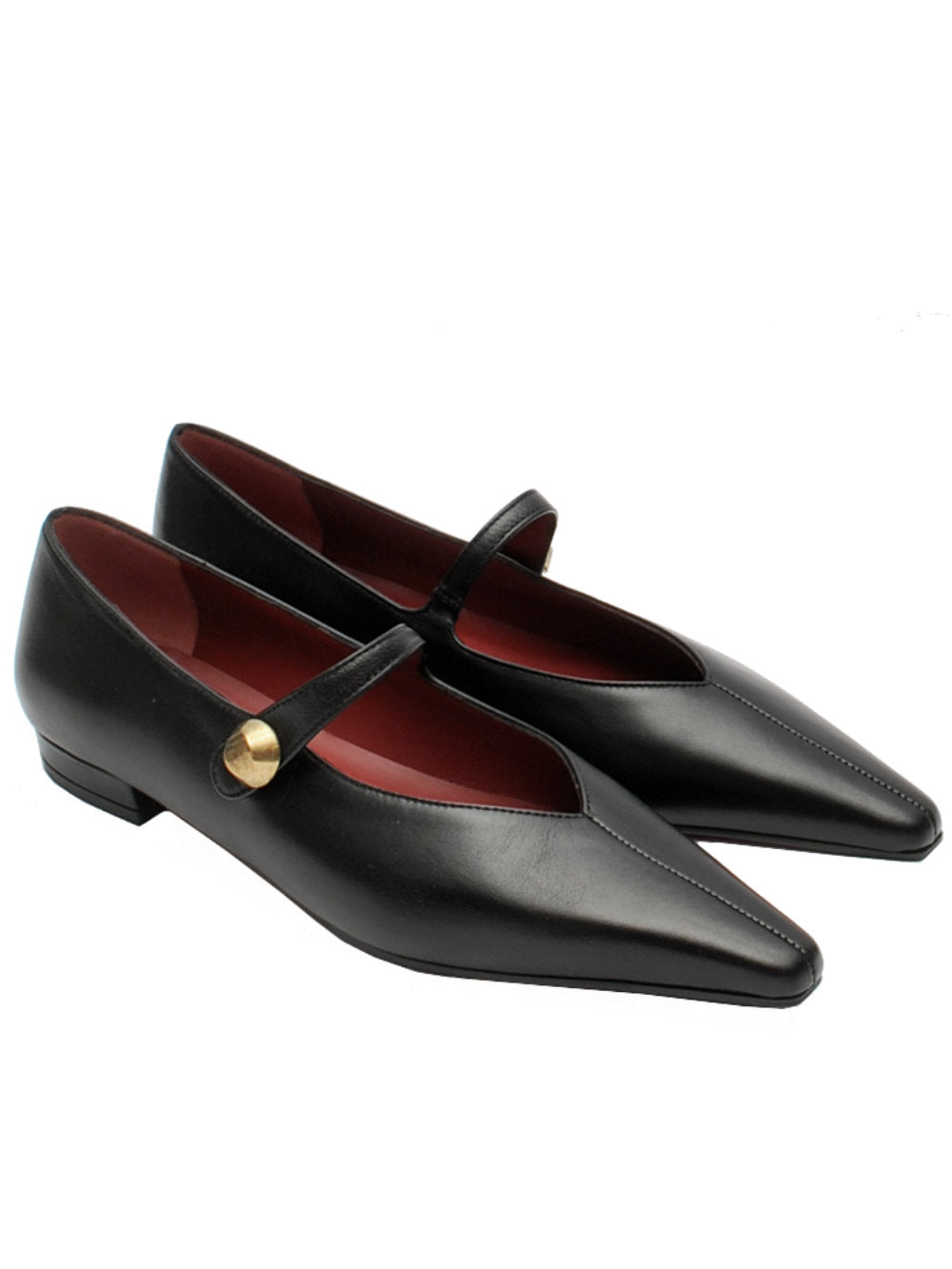 Décolleté Festa Harlem - Nappa Nera Tacco 2cm Ai25 - Calzature Nucca