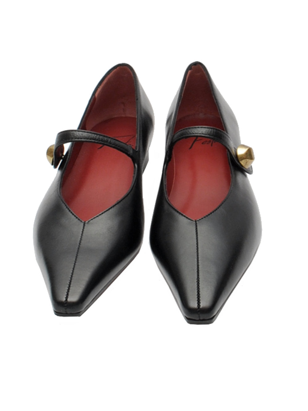 Décolleté Festa Harlem - Nappa Nera Tacco 2cm Ai25 - Calzature Nucca
