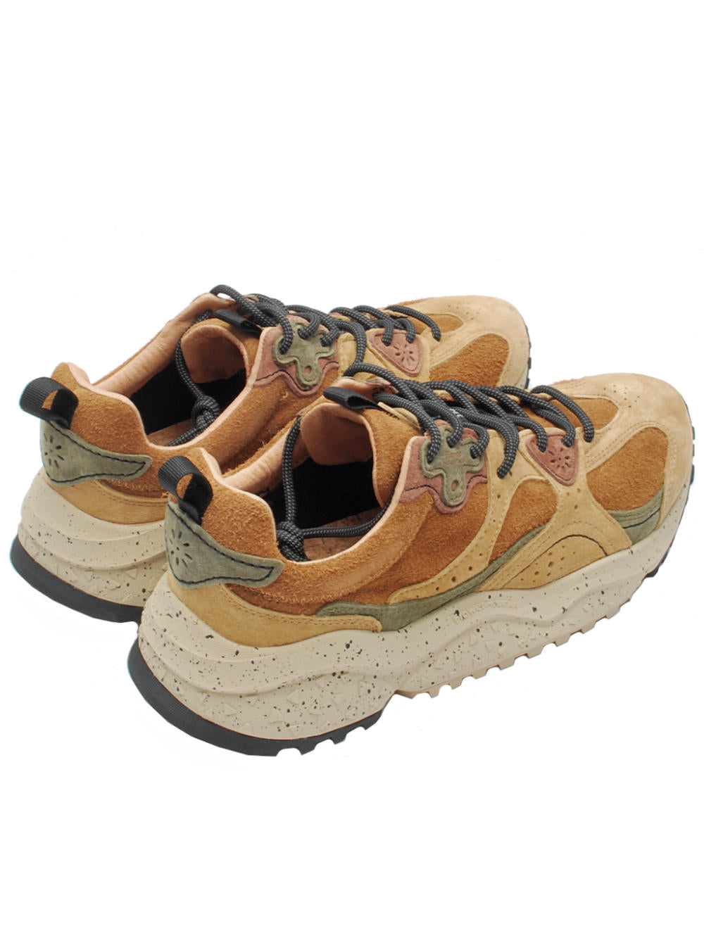 Sneakers Uomo Flower Mountain Wave Man Beige Nude (Cod. 2E13) ai25 - Calzature Nucca