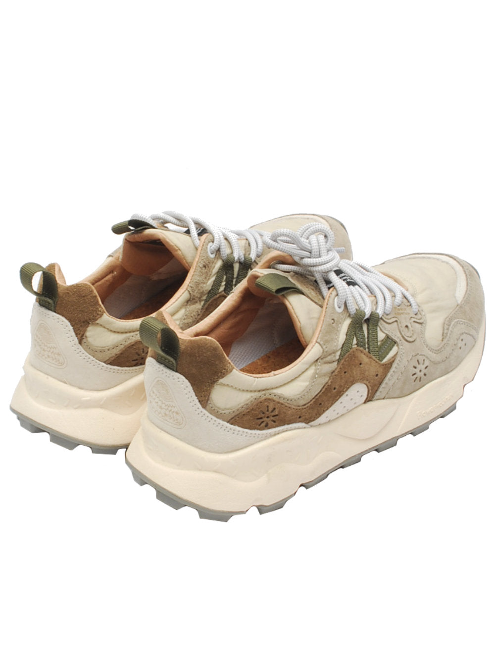 Flower mountain sneaker yamano 3 1n30 off white-beige pe24