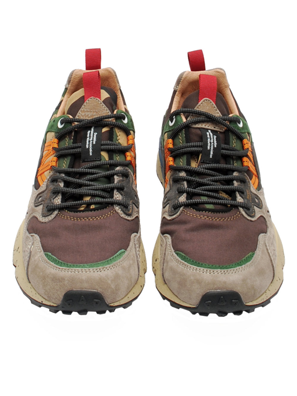Sneakers Uomo Flower Mountain Yamano 3 Dark Grey Anthracite Black (Cod. 1B98) ai25 - Calzature Nucca