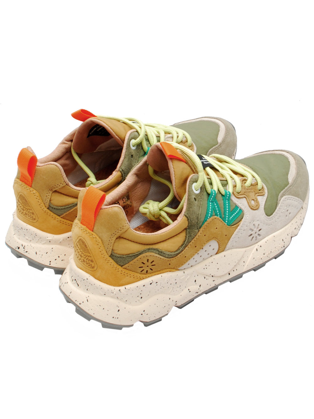 Sneakers Uomo Flower Mountain Yamano 3 Grey White Taupe (Cod. 3B46) pe26