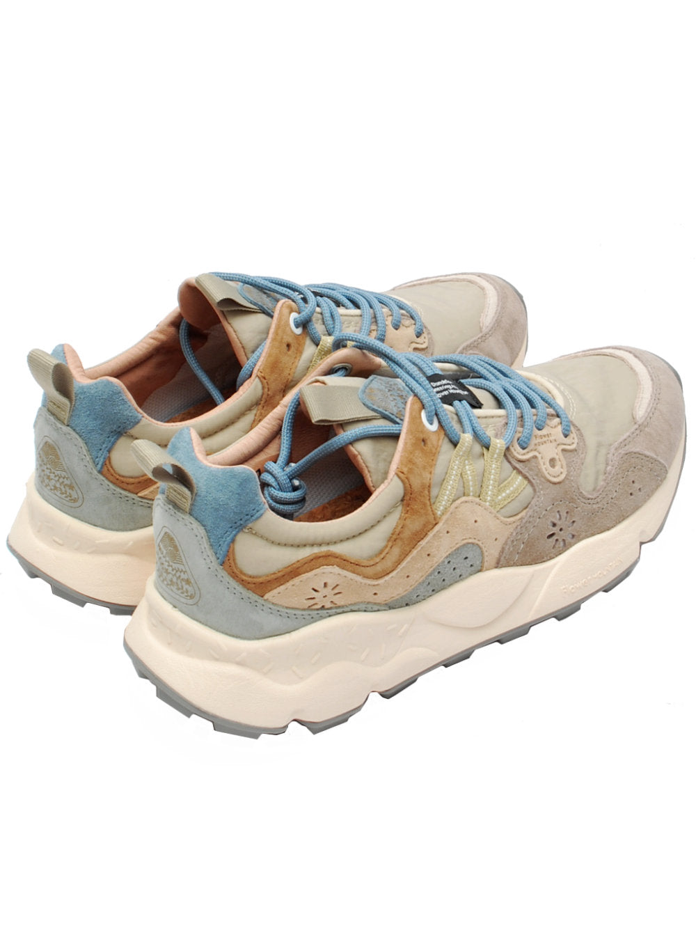 Sneakers Uomo Flower Mountain Yamano 3 Taupe Light beige (Cod. 1D53) pe26