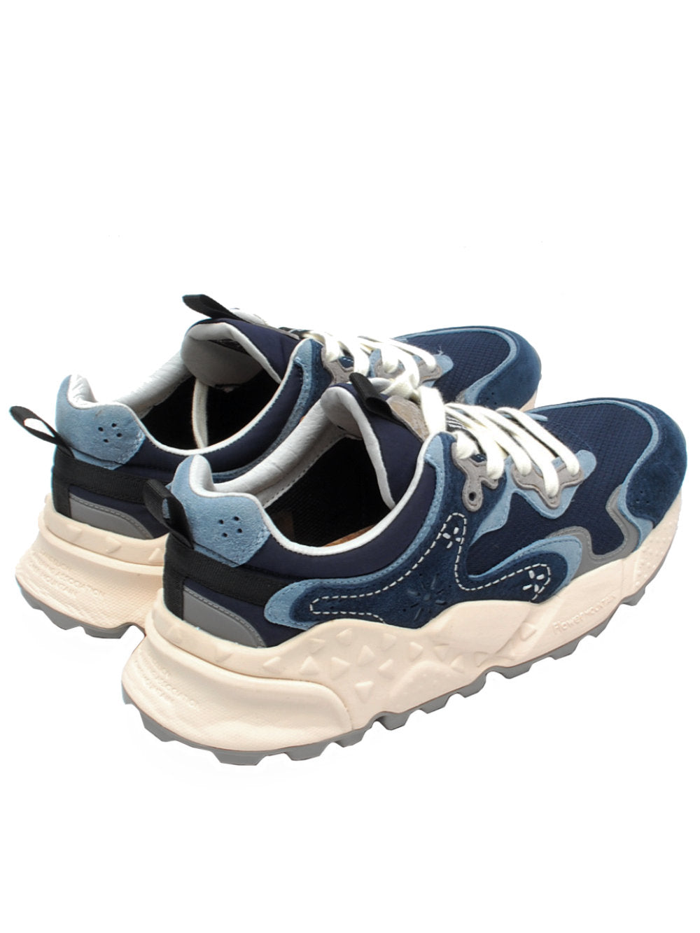 Sneakers Uomo Flower Mountain Rulis Navy Multi (Cod. 1C69) pe25 - Calzature Nucca