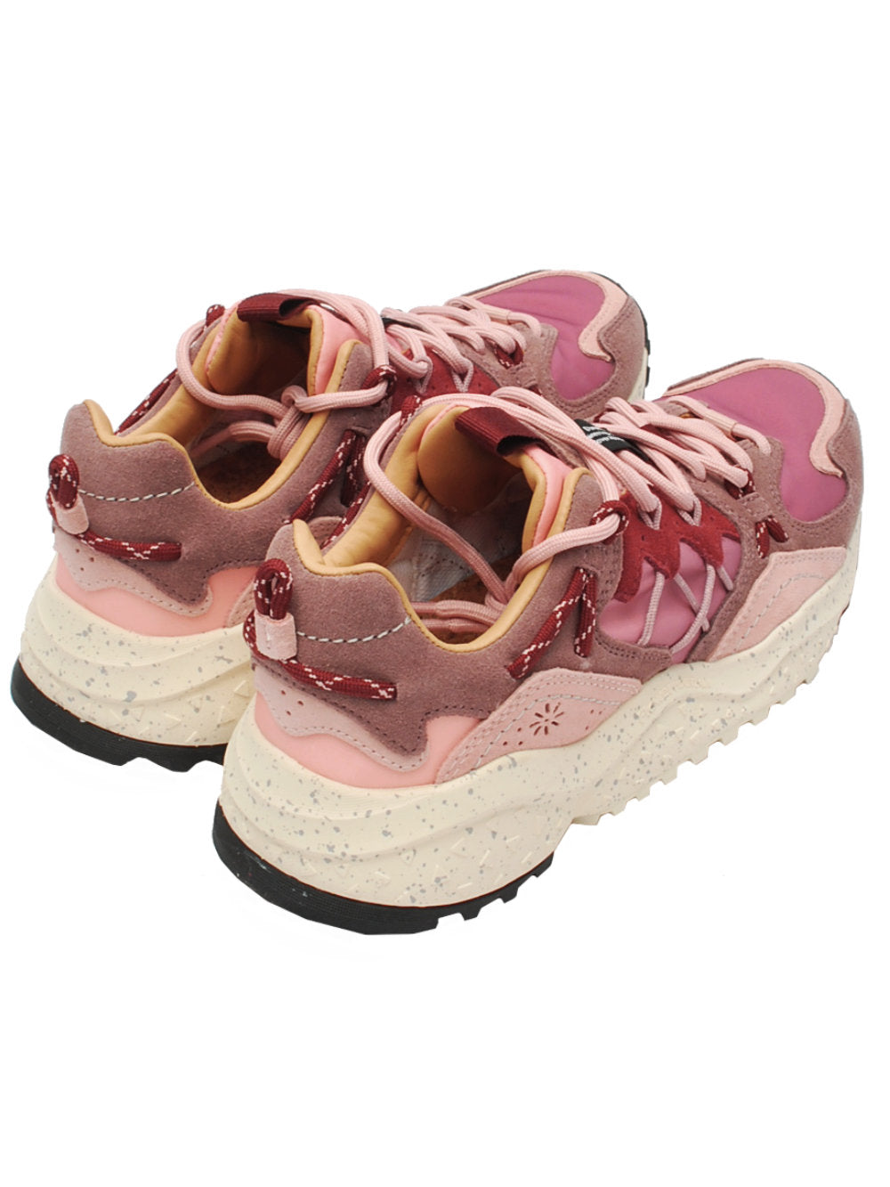 Sneakers Donna Flower Mountain Yamabushi Cipria Rose Purple (Cod. 1M97) - Ai26