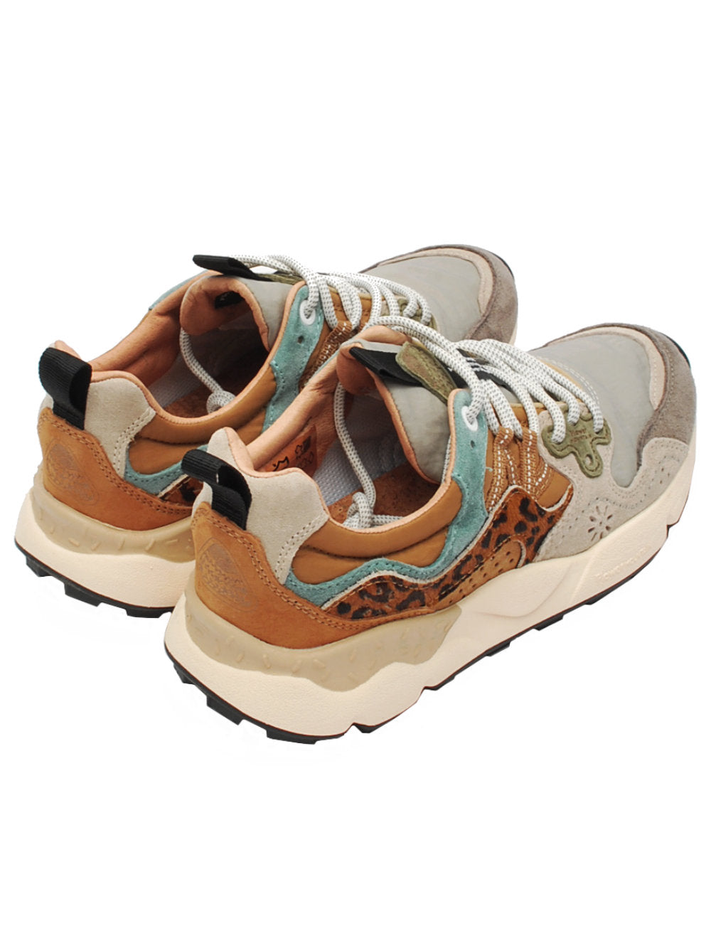 Sneakers Donna Flower Mountain Yamano 3 Taupe Beige Copper (Cod. 3D21) - Ai26