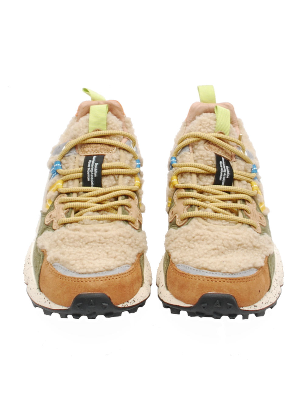 Sneakers Donna Flower Mountain Yamano 3 Mud Grey Offwhite (Cod. 4D52) - ai25 - Calzature Nucca
