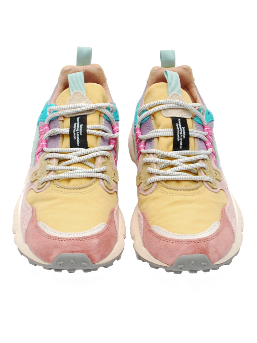 Sneakers Donna Flower Mountain Yamano 3 Pink Ocher Light Pink (Cod. 1H07) - Pe26