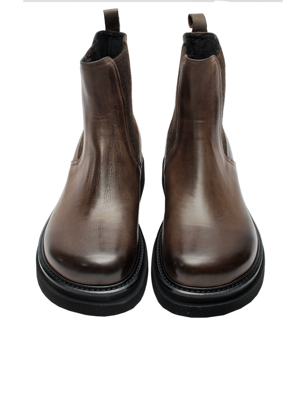 Beatles Donna Fruit 9443 - Stivaletto Morbido in Vitello Testa di Moro Ai25 - Calzature Nucca