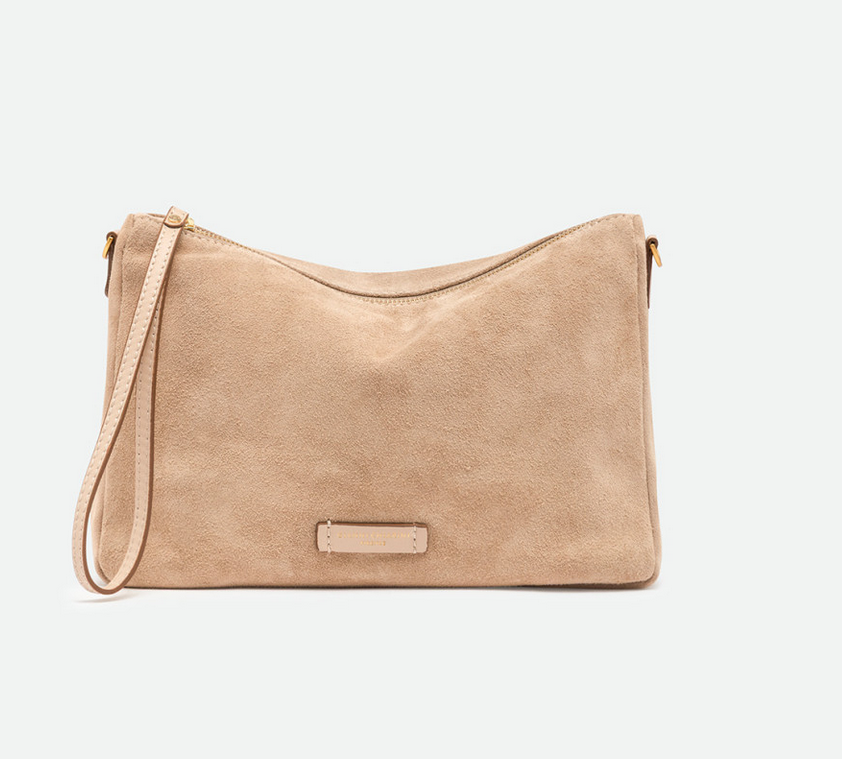Borsa Gianni Chiarini Nora Pouch - Camoscio Nude (Art. BS10225) Pe26