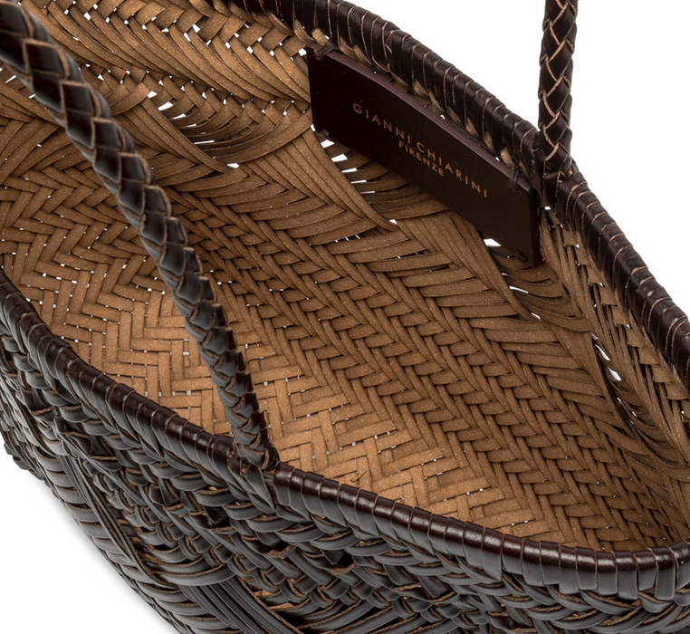 Borsa Gianni Chiarini Paloma - intreccio choco (Art. BS11371) Pe26