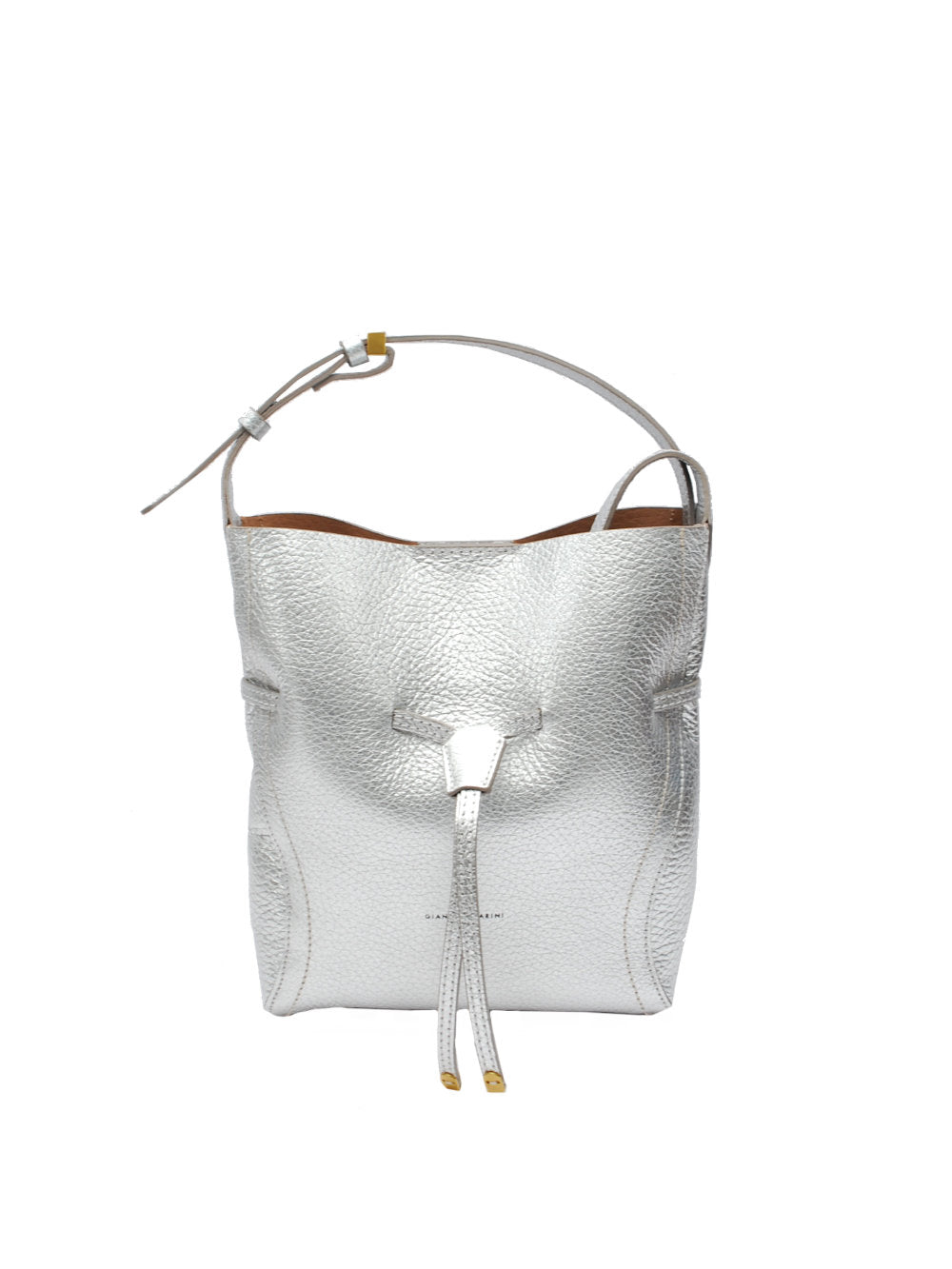 Borsa Gianni Chiarini Sienna - Pelle Martellata Silver (Art. BS11786) Pe26