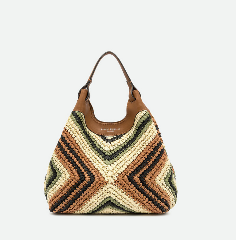 Borsa Gianni Chiarini Dua - Rafia Willow (Art. BS12189) Pe26