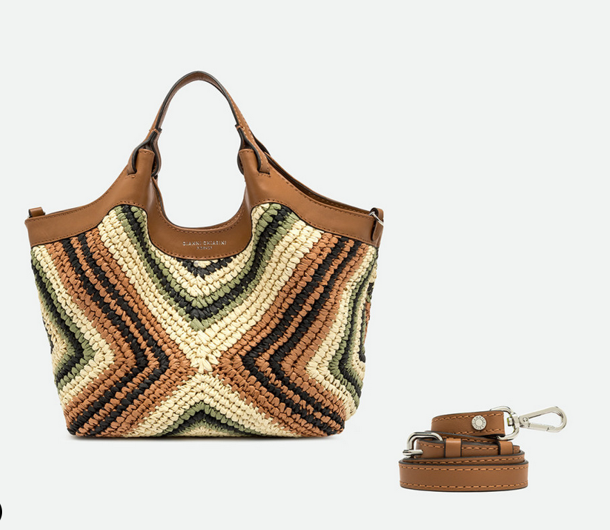 Borsa Gianni Chiarini Dua - Rafia Willow (Art. BS12189) Pe26