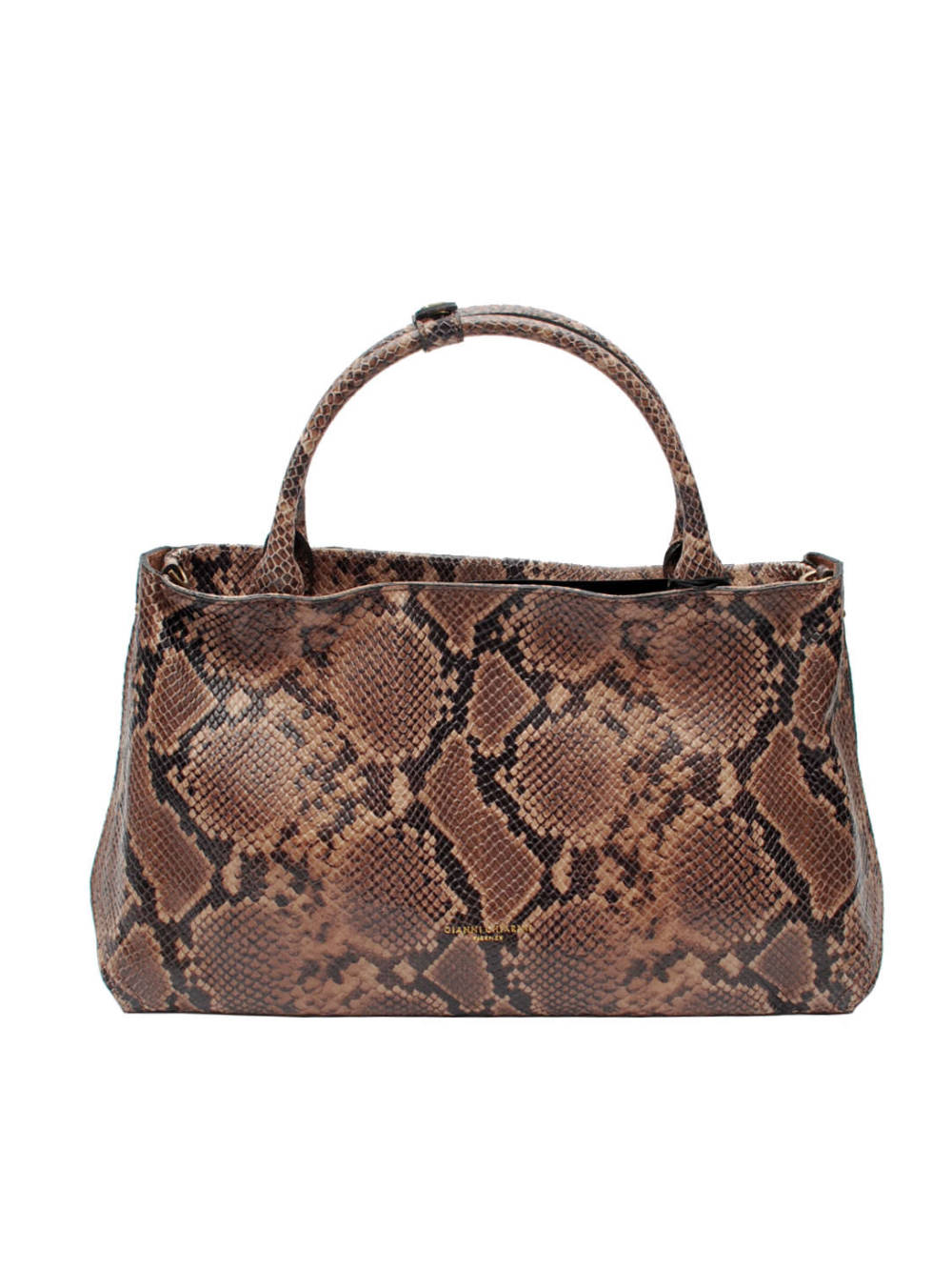 Borsa Gianni Chiarini AMAL - Pitone Cuoio (Art. BS11896) Ai26