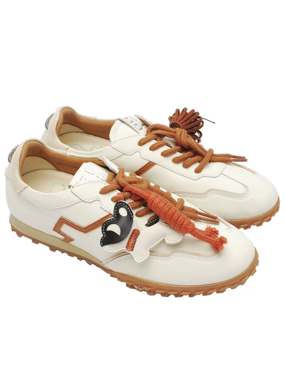 Sneaker Donna Gio+ Nappa Latte - Bruciato Ai26