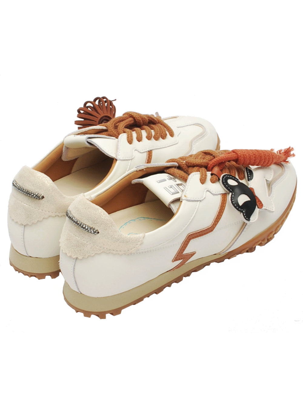 Sneaker Donna Gio+ Nappa Latte - Bruciato Ai26