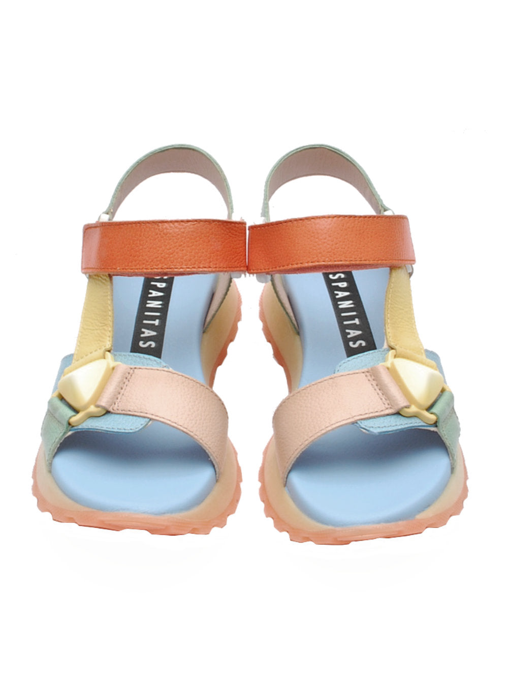Sandali Sportivi Donna Hispanitas 253896 Eucalipto Nude Pe25 - Calzature Nucca