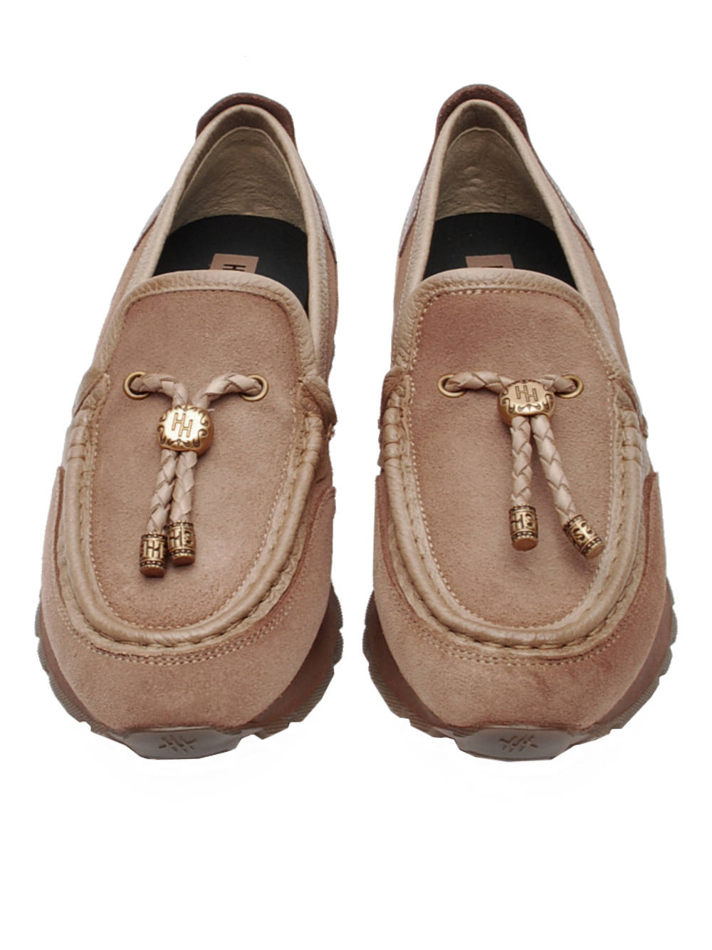 Mocassino Donna Hispanitas 265128 Velour Castoro Ai26